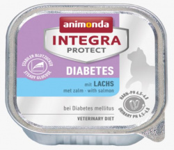 ANIMONDA INTEGRA Protect Cat Diabetes (100 г) для кошек с диабетом, с лососем - фото