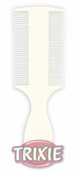 TRIXIE Flea and Dust Comb, double sided (14 см) Расческа частозубая, для вычесывания блох и пыли - фото