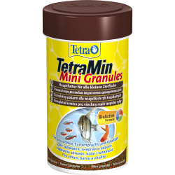 TETRAMin Mini Granules (100 мл) Корм в гранулах для небольших рыбок - фото
