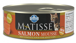 FARMINA MATISSE SALMON MOUSSE (85 г) мусс с лососем для взр. кошек АКЦИЯ - фото