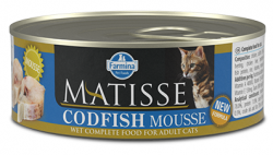 FARMINA MATISSE COD MOUSSE (85 г) мусс с треской для взр. кошек АКЦИЯ - фото