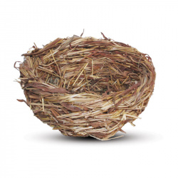 TRIOL Гнездо NATURAL для птиц из луговых трав (d11 х 4,5 см) - фото