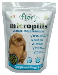 FIORY Micropills Adult Dwarf Rabbits (850 г) Корм для взрослых кроликов - фото