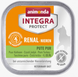 ANIMONDA INTEGRA Protect Cat Nieren / Renal (100 г) для кошек при заболеваниях почек, с индейкой - фото