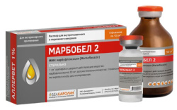 МАРБОБЕЛ 2 (Марбофлоксацин 2%) раствор для инъекций (10 мл) Белкаролин - фото