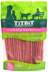 TiTBiT Колбаса Пармская для собак XXL (350 г) - фото