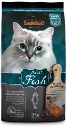 LEONARDO ADULT OCEAN FISH (2 кг) с морской рыбой для взрослых кошек  - фото