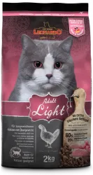 LEONARDO LIGHT (2 кг) для взрослых кошек, склонных к лишнему весу - фото