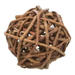TRIXIE Wicker Ball Игрушка для грызунов плетеный мяч (10 см) - фото
