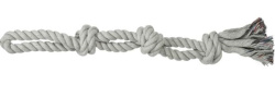 TRIXIE Playing Rope Верёвка узловая двойная х/б (60 см) - фото