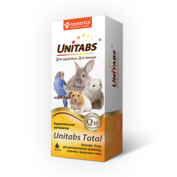 ЮНИТАБС (UNITABS) TOTAL для для кроликов, птиц и грызунов (10 мл) Экопром-Neoterica - фото