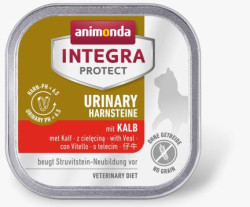 ANIMONDA INTEGRA Protect Cat Urinary (100 г) с телятиной, профилактика струвитов - фото