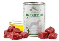 NUEVO Dog Sensitive Lamb (400 г) с ягненком для собак с чувствительным пищеварением - фото