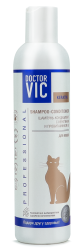 ШАМПУНЬ-Кондиционер Doctor VIC с кератином и провитамином B5 (250 мл) для кошек  - фото