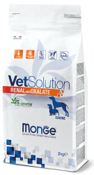 MONGE DOG VetSolution RENAL and OXALATE (2 кг) - фото