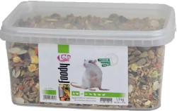 LOLO PETS Корм для декоративных крыс  (ведро 1900 г, 3 л) - фото