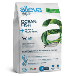 ALLEVA HOLISTIC OCEAN FISH ADULT (1,5 кг) с океанической рыбой для взрослых кошек - фото
