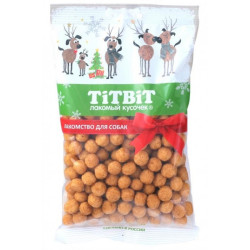 TiTBiT Новогодняя коллекция - Шарики с сыром для собак (95 г) - фото
