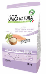 UNICA Dog Natura Mono Trout (1 кг на развес) для собак, форель - фото
