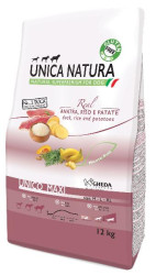 UNICA Dog Natura Unico MAXI Duck (1 кг на развес) для собак всех возрастов -  утка, рис, картофель - фото