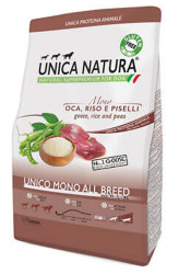 UNICA Dog Natura Mono Goose (2,5 кг) для собак, гусь - фото