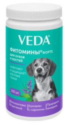 ФИТОМИНЫ ФОРТЕ для зубов и костей собакам (100 г / 200 шт) Veda - фото