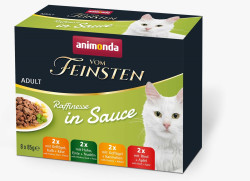 ANIMONDA VF Adult Mixpack Raffinesse in Sauce (8 x 85 г) набор паучей - фото