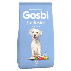 GOSBI EXCLUSIVE FISH MINI (7 кг) низкозерновой корм с рыбой для собак мелких пород - фото