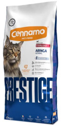 CENNAMO PRESTIGE CAT Adult STERILIZED ARINGA (1 кг на развес) для стер. взр. кошек, на основе сельди - фото