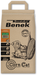 S.BENEK Corn Cat Ultra Fresh grass (7 л) Наполнитель кукурузный комкующийся Ultra, свежая трава - фото