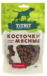 TiTBiT Косточки мясные для собак с говядиной (145 г) - фото