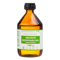 МОЛОЧНАЯ Кислота 40% (100 мл) Ветторг - фото