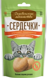 ДЕРЕВЕНСКИЕ ЛАКОМСТВА Сердечки для мочевой системы и почек (30 г) - фото