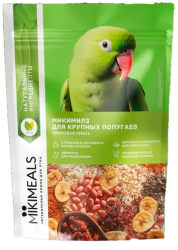 MIKIMEALS Корм для крупных попугаев (400 г) - фото