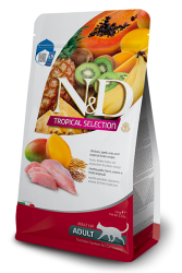 FARMINA N&D LG CAT Tropical Selection Chicken (300 г) с курицей и фруктами для взрослых кошек - фото