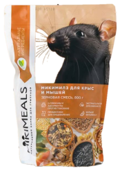 MIKIMEALS Корм для крыс и мышей (800 г) - фото