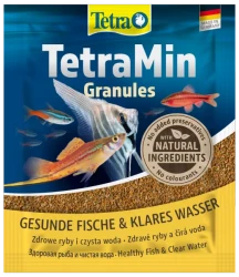 TETRAMin Granules (саше 15 г) Корм в гранулах для небольших рыбок - фото, картинка TETRAMin Granules (саше 15 г) Корм в гранулах для небольших рыбок - фото