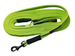 GRIPALLE Поводок нейлоновый прорезиненный 14-500B, желтый неон - фото