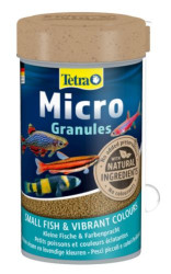 TETRA Micro Granules (100 мл/36 г) для декоративных рыб небольшого размера - фото
