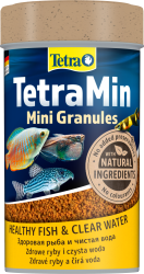 TETRAMin Mini Granules (100 мл) Корм в гранулах для небольших рыбок - фото, картинка TETRAMin Mini Granules (100 мл) Корм в гранулах для небольших рыбок - фото