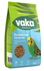VAKA Premium Корм для волнистых попугаев (500 г) - фото