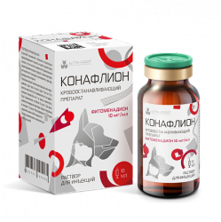 КОНАФЛИОН Раствор для инъекций (10 мл) Nita (фитоменадион 10 мг - активный витамин K) - фото