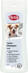 TRIXIE Color Shampoo for Dog WHITE Шампунь для светых и белых собак (250 мл) - фото