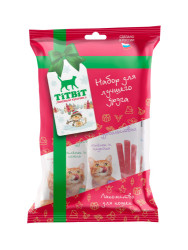 TiTBiT Новогодняя коллекция - Колбаски для кошек 