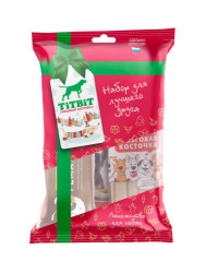 TiTBiT Новогодняя коллекция - Набор подарочный для собак (280 г) - фото