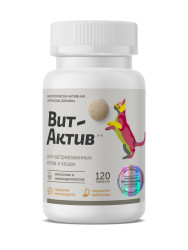 ВИТ-АКТИВ К-К для кастрированных кошек и котов (120 таб) Фармакс - фото