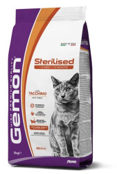 GEMON CAT STERILIZED (2 кг) с индейкой и рисом для стерилизованных кошек - фото