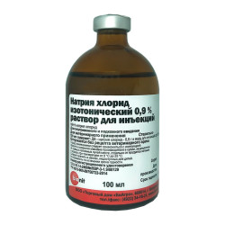 НАТРИЯ ХЛОРИД Изотонический 0,9% раствор для инъекций (100 мл) Bionit - фото