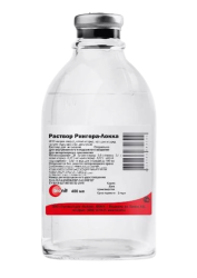 РИНГЕРА-ЛОККА раствор для инъекций (400 мл) Bionit (Натрия хлорид + калия хлорид + кальция хлорид +натрия гидрокарбонат + декстроза) - фото