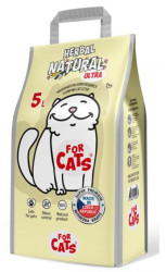 FOR CATS Наполнитель комкующийся Natural (5 л) - фото